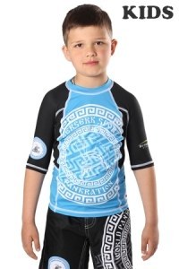 Рашгард BERSERK for pankration APPROVED WPC KIDS blue (RS7801B)