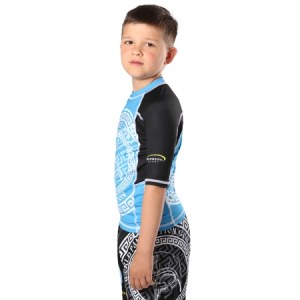 Рашгард BERSERK for pankration APPROVED WPC KIDS blue (RS7801B)