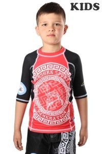 Рашгард BERSERK for pankration APPROVED WPC KIDS red (RS8239R)