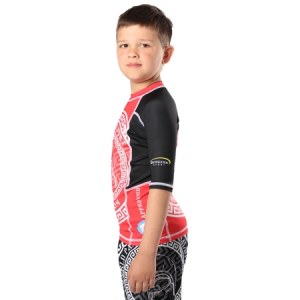 Рашгард BERSERK for pankration APPROVED WPC KIDS red (RS8239R)