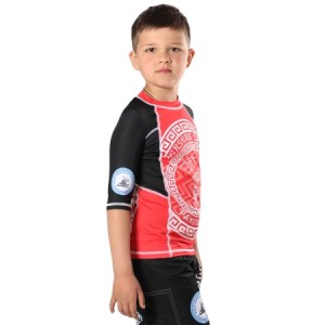 Рашгард BERSERK for pankration APPROVED WPC KIDS red (RS8239R)