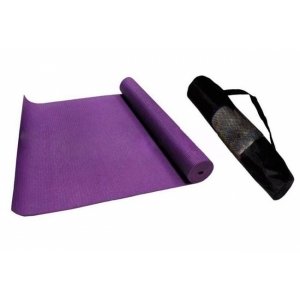 Коврик для фитнеса (йога-мат) 4 мм с чехлом