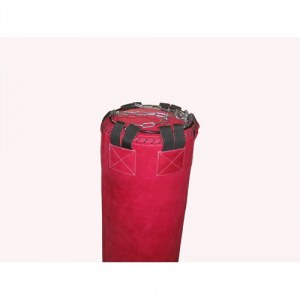 Боксерский мешок кожаный SPURT SP160RED красный 160х40см, 60-75кг
