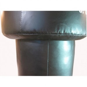 Боксерский мешок апперкотный силуэт SPURT SP-0130 черный 130х40см, шайба-60см, 40-55кг