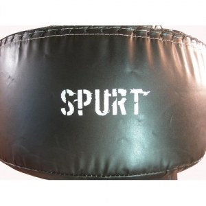 Боксерский мешок апперкотный силуэт SPURT SP-0130 черный 130х40см, шайба-60см, 40-55кг