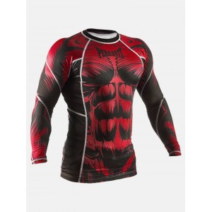 Рашгард Peresvit Beast Silver Force Long Sleeve Red