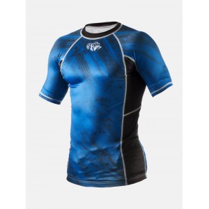 Рашгард Peresvit Immortal Silver Force Short Sleeve Dark Marine