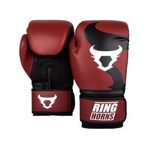 Перчатки тренировочные RINGHORNS CHARGER BOXING GLOVES RED