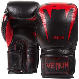 Перчатки тренировочные VENUM GIANT 3.0 BOXING GLOVES BLACK/RED
