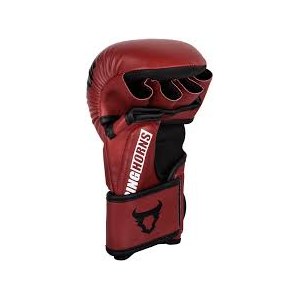 Перчатки тренировочные MMA RINGHORNS CHARGER SPARRING GLOVES RED