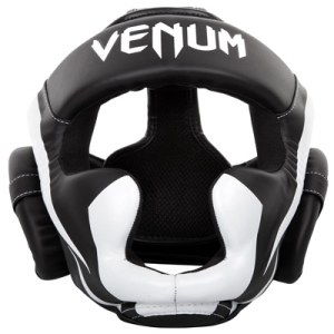 Шлем тренировочный VENUM CHALLENGER 2.0 HEADGEAR - HOOK & LOOP STRAP - BLACK/ICE