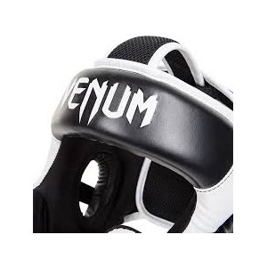 Шлем тренировочный VENUM CHALLENGER 2.0 HEADGEAR - HOOK & LOOP STRAP - BLACK/ICE