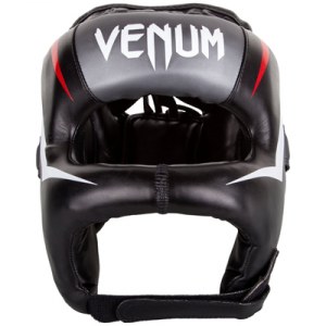 Шлем с бампером VENUM ELITE IRON HEADGEAR BLACK/GREY