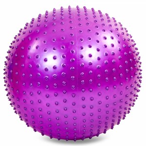 Мяч для фитнеса фитбол полумассажный Zelart FI-4437-75 75см