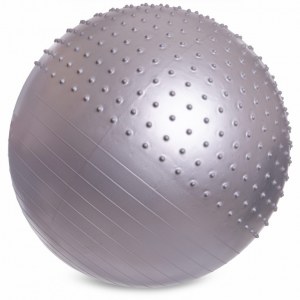Мяч для фитнеса фитбол полумассажный Zelart FI-4437-85 85см