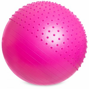 Мяч для фитнеса фитбол полумассажный Zelart FI-4437-85 85см