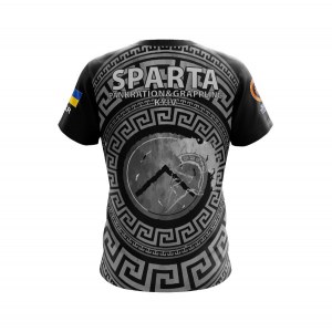 Футболка Sparta Grappling Kiev чорна 