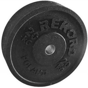 Блин бамперный Record 20 кг (для кроссфита и тяжелой атлетики)