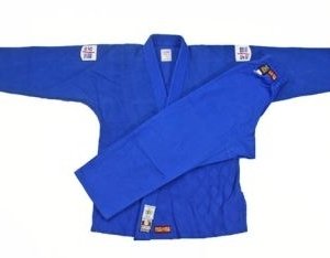 Кимоно для дзюдо профессиональное синее NORIS (800 г/м2)