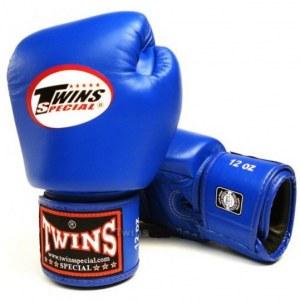 Боксерские перчатки Twins BGVL-3 (синие)