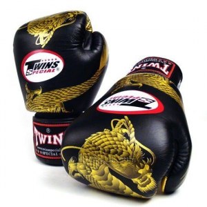 Боксерские перчатки Twins DRAGON (FBGV-23G)